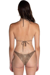 BIKINI TRIANGOLO DONNA  BEIGE PF067CF 002 PIN UP